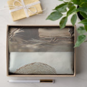 Decoupage Whimsical Boerderij Knorretje in Straw P Tissuepapier (Geschenk)