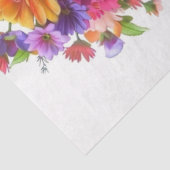 Decoupage Whimsical Cat Blossom Whiskers Tissuepapier (Detail)