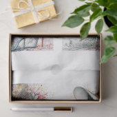 Decoupage Whimsical Cats Fits 8 x 10 Canvas  Tissuepapier (Geschenk)