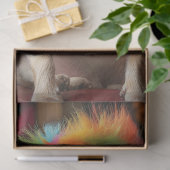 Decoupage Whimsical Chihuahua Patchwork bij Salon Tissuepapier (Geschenk)