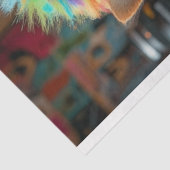 Decoupage Whimsical Chihuahua Patchwork bij Salon Tissuepapier (Detail)