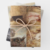 Decoupage Whimsical Collectie Horses & Swan Inpakpapier Vel (In situ)