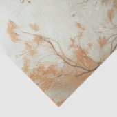 Decoupage Whimsical Cream Cat bij Thanksgiving Tissuepapier (Detail)