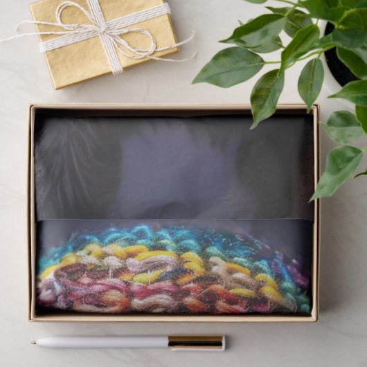 Decoupage Whimsical Dachshund met Dreadlocks Tissuepapier (Geschenk)