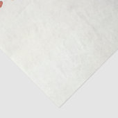 Decoupage Whimsical Fairy Mushroom en harten Tissuepapier (Detail)