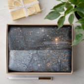 Decoupage Whimsical Fantasy Mushroom Treehouse Tissuepapier (Geschenk)