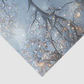 Decoupage Whimsical Fantasy Mushroom Treehouse Tissuepapier (Detail)