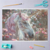 Decoupage Whimsical Fantasy Unicorn Tissuepapier (Craft)