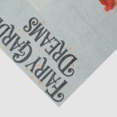 Decoupage Whimsical Flower Fairy  Tissuepapier (Detail)