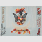 Decoupage Whimsical Flower Fairy  Tissuepapier (Voorkant)