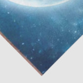 Decoupage Whimsical Full Moon Witchy Woman  Tissuepapier (Detail)