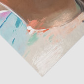 Decoupage Whimsical Goat Cowboy Pet Waterverf Tissuepapier (Detail)