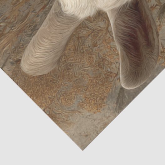 Decoupage Whimsical Goats Tom & Jerry Tissuepapier (Detail)