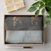 Decoupage Whimsical Highland Calf Pink Tutu Tissuepapier (Geschenk)