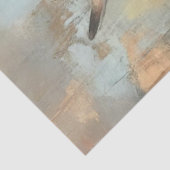 Decoupage Whimsical Highland Calf Pink Tutu Tissuepapier (Detail)