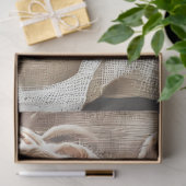 Decoupage Whimsical Highland Koe Dreadlocks Straw Tissuepapier (Geschenk)