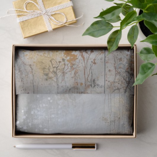 Decoupage Whimsical Highland Koe Flowers Tissuepapier (Geschenk)