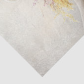 Decoupage Whimsical Highland Koe met Pet Tissuepapier (Detail)