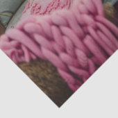 Decoupage Whimsical Highland Koe Valentijn Truck Tissuepapier (Detail)