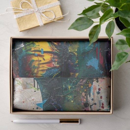 Decoupage Whimsical Jester Digitale Kunst Tissuepapier (Geschenk)