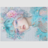 Decoupage Whimsical Lady Sunkissed Style Tissuepapier (Voorkant)