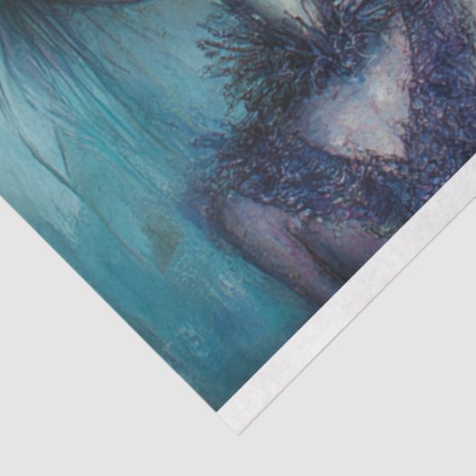 Decoupage Whimsical Lady Trio uit Whimsyville Tissuepapier (Detail)