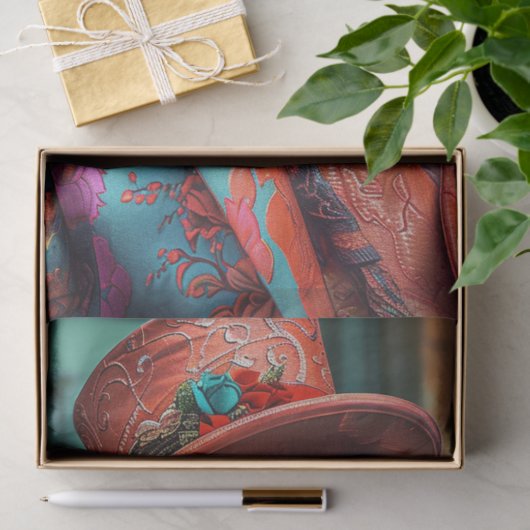 Decoupage Whimsical Manatee Uitgebreid & Kleurrijk Tissuepapier (Geschenk)