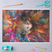 Decoupage Whimsical Ostrich Wackadoodle RHDesigns Tissuepapier (Craft)