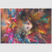 Decoupage Whimsical Ostrich Wackadoodle RHDesigns Tissuepapier (Voorkant)