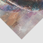 Decoupage Whimsical Otter Denim Revisies Tissuepapier (Detail)