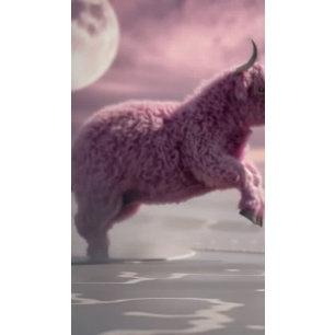 Decoupage Whimsical Pink Cotton Snoep Highland Tissuepapier