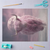 Decoupage Whimsical Pink Cotton Snoep Highland Tissuepapier (Craft)