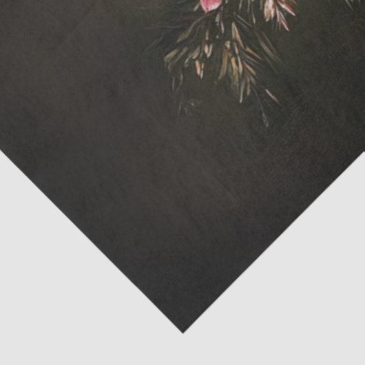 Decoupage Whimsical Raccoon Victoriaans Dressed Tissuepapier (Detail)