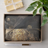 Decoupage Whimsical Royal Pumi Dog Tissuepapier (Geschenk)