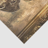 Decoupage Whimsical Royal Pumi Dog Tissuepapier (Detail)