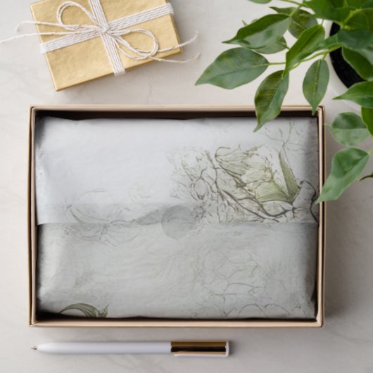 Decoupage Whimsical Scrapbooking Boot Tissuepapier (Geschenk)