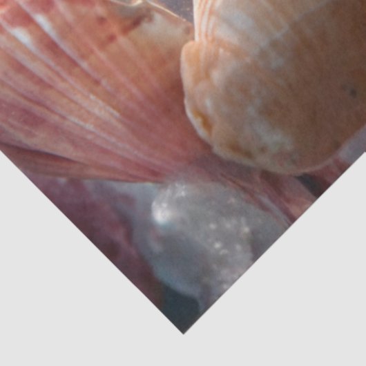 Decoupage Whimsical Seahorse Underwater World  Tissuepapier (Detail)