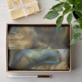 Decoupage Whimsical Shaggy Yorkie Tissuepapier (Geschenk)