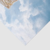 Decoupage Whimsical Sheep Beach Lounging Paraplu Tissuepapier (Detail)