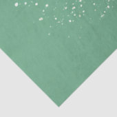 Decoupage Whimsical St. Patrick's Day Gnome  Tissuepapier (Detail)