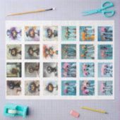 Decoupage Whimsical Wackadoodle Character Club 1 Tissuepapier (Craft)