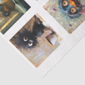 Decoupage Whimsical Wackadoodle Character Club 1 Tissuepapier (Detail)