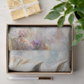 Decoupage Whimsical White Horse & Little Girl Tissuepapier (Geschenk)