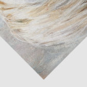 Decoupage Whimsical White Horse & Little Girl Tissuepapier (Detail)