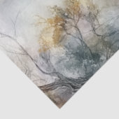 Decoupage Whimsical White Rabbit Alice Adventures Tissuepapier (Detail)