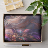 Decoupage Whimsical Witchy Cat Dearing Pet Tissuepapier (Geschenk)