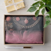 Decoupage Whimsisch Kleurrijke Standaardpoedel Tissuepapier (Geschenk)