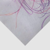Decoupage Whimsische Dwaasheid Struisvogel Roze Fo Tissuepapier (Detail)