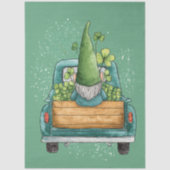 Decoupage Whimsische St. Patrick's Day Kabouter Tissuepapier (Voorkant)