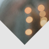 Decoupage White Feline Cat Teal Tutu Walking Tissuepapier (Detail)